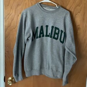 brandy melville malibu crewneck